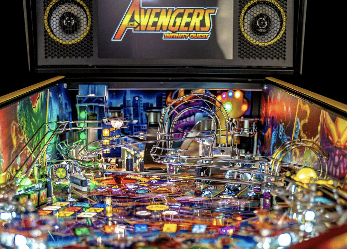 marvel pinball target