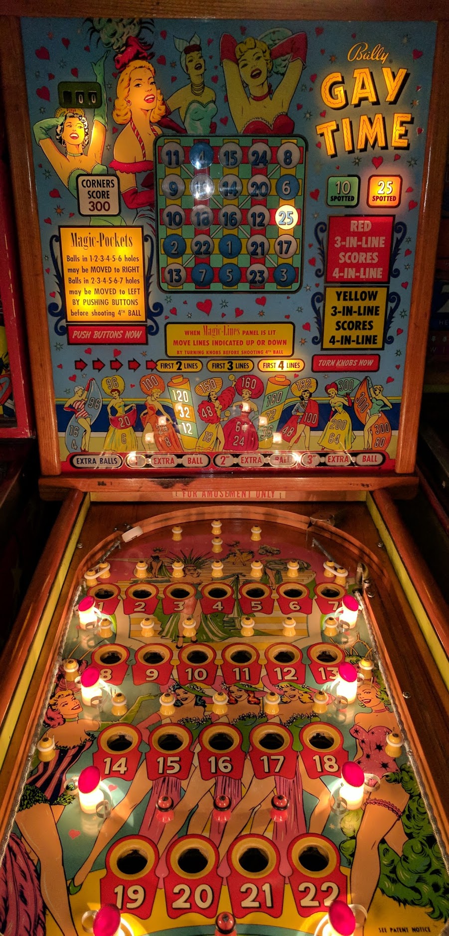 Old Gambling Pinball Machines