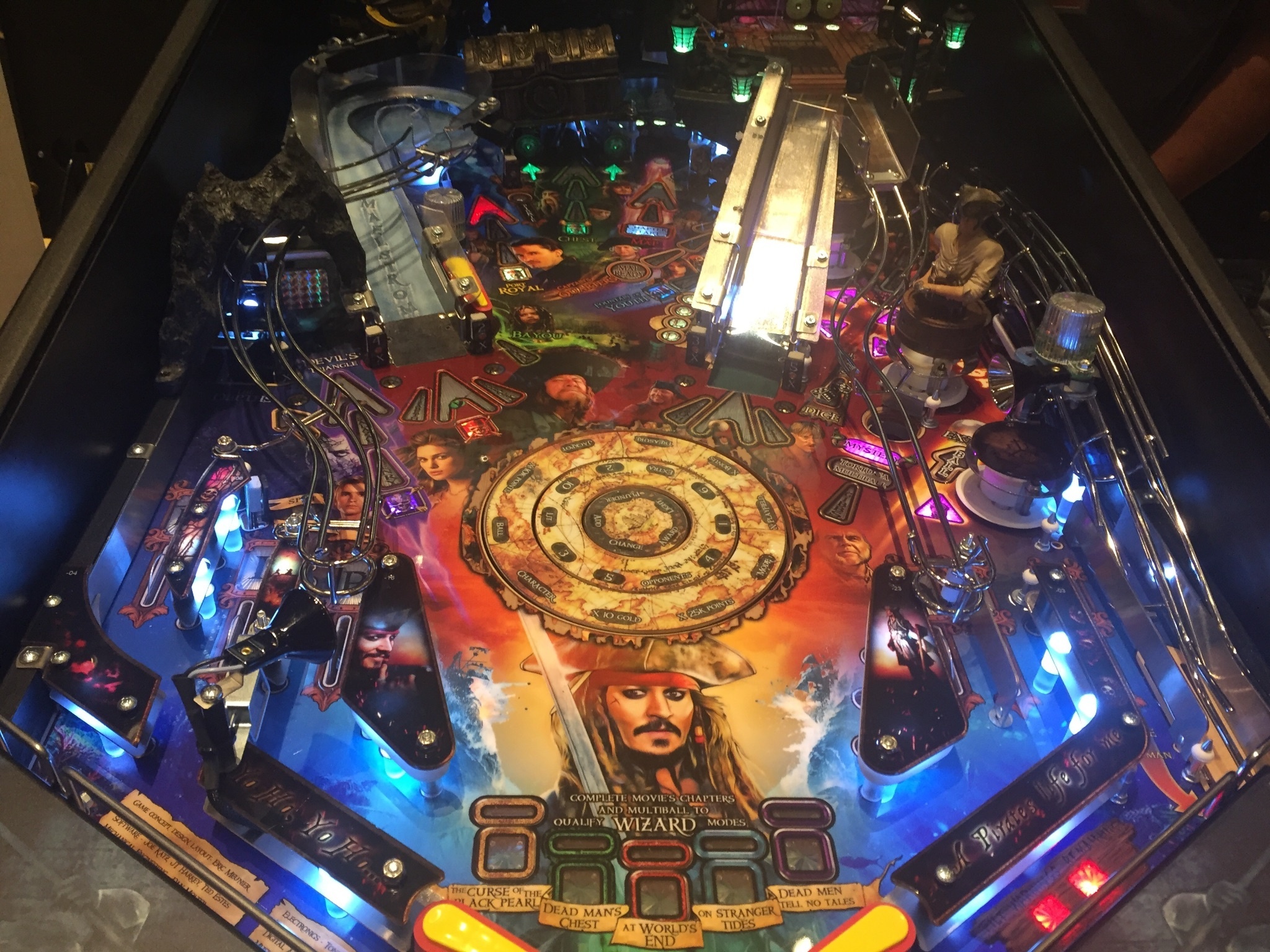 jjp pirates of the caribbean pinball