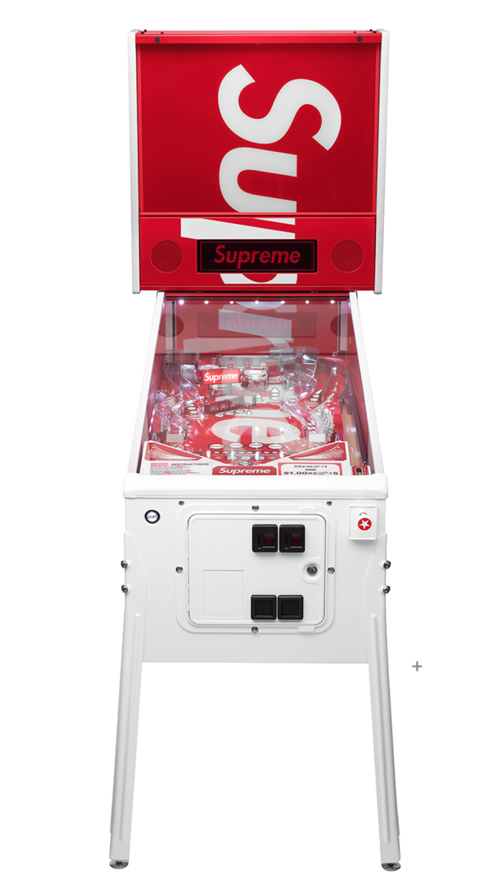 A LIMITED EDITION - STERN PINBALL MACHINE BY SUPREME